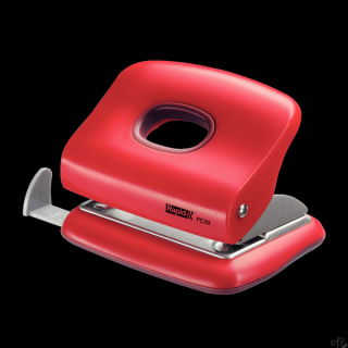 Dziurkacz mały FC20 Rapid, czerwony, 5 lat gwarancji, 20 kartek 23256402