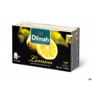 Herbata DILMAH CYTRYNY (20 saszetek) 85032 czarna