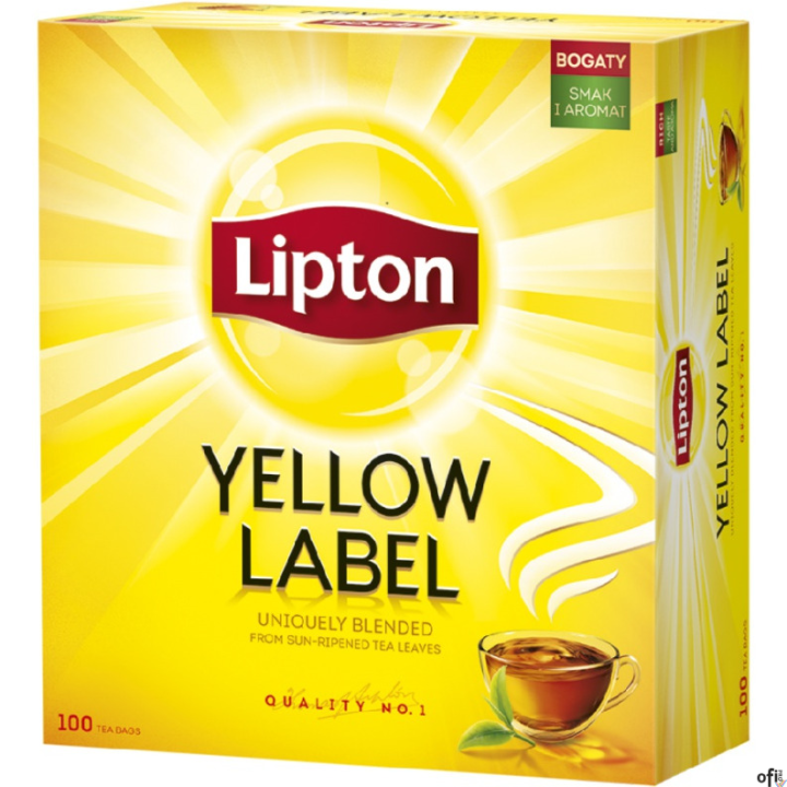 Herbata LIPTON YELLOW LABEL 100 torebek 2g