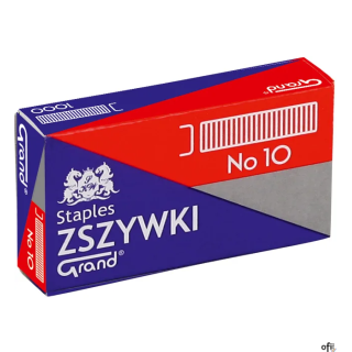 Zszywki nr 10 GRAND 1 op. x 1000sztuk 110-1389