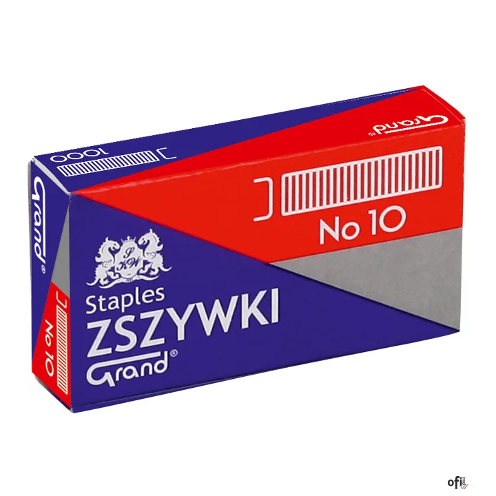Zszywki nr 10 GRAND 1 op. x 1000sztuk 110-1389