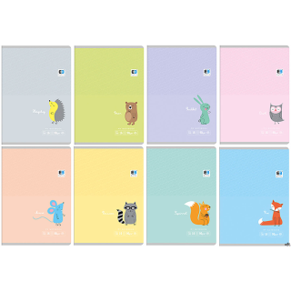 Zeszyt A5 16 3-lin.kolor B&B 90g INTERDRUK