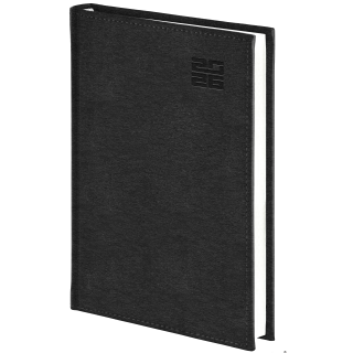 Kalendarz A4 dzienny Aluminium Standard 237 A4DB czarny 2026 WOKÓŁ NAS