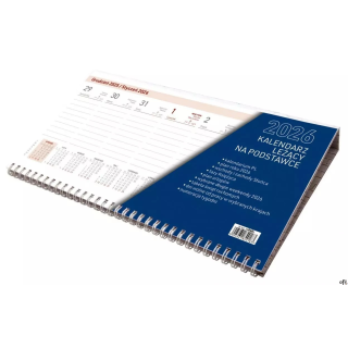 Kalendarz leżący na podstawce KB048B mix 2026 WOKÓŁ NAS