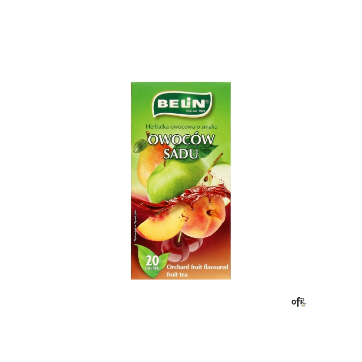 Herbata BELIN owoce sadu 20t owocowa