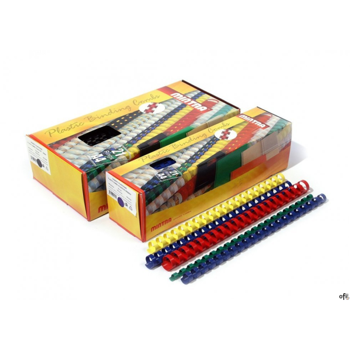 Grzbiety plastikowe 51mm czarne (50) 405512 ARGO