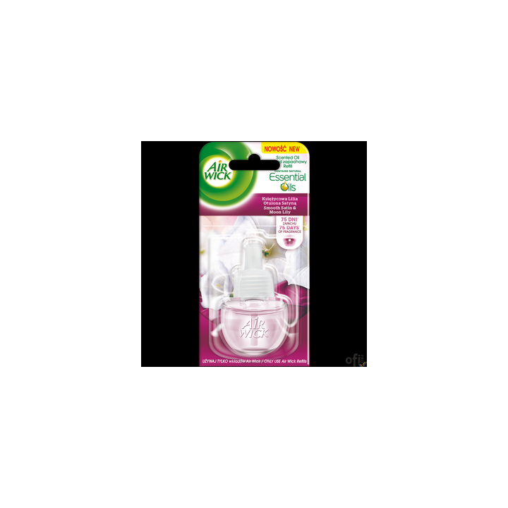 AIR WICK odświeżacz Elektryczny wkład 19 ml Księżycowa Lilia Zmysłowa Satyna 18215