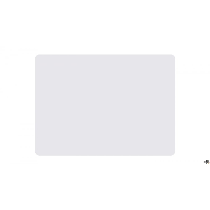 Podkładka na biurko 65x50 przezroczysta BIURFOL PB-03-02
