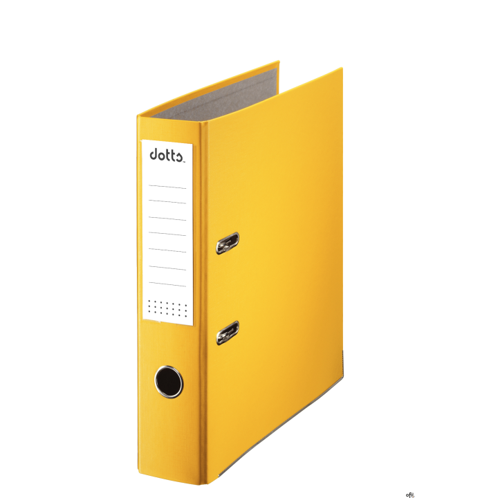 Segregator ekonomiczny DOTTS A4/75mm żółty (627607)