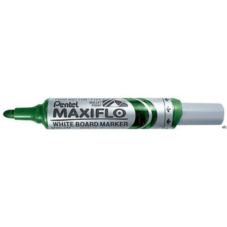 Marker suchościeralny zielony MWL5SD PENTEL MAXIFLO (z tłoczkiem)
