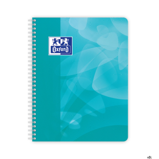 Kołonotatnik A5 +80 kartek, kratka / tagi, LAGOON, OXFORD, 400080639