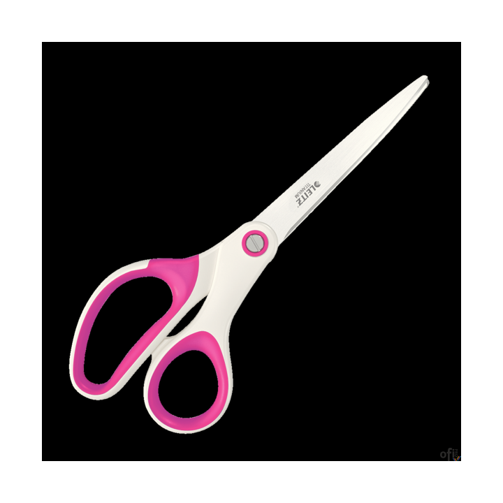 Stylowe, dwukolorowe nożyczki dostępne w całej_gamie przykuwających wzrok kolorów z kolekcji WOW.__niezwykle ostre ostrza z tyta