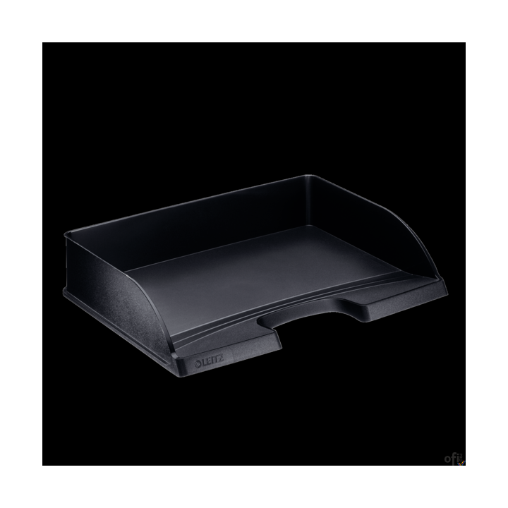 Półka na dokumenty otwarta od dłuższego boku, czarny Leitz , 52180095 (X)