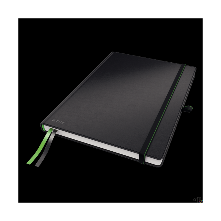 Notatnik LEITZ Complete A4 80k czarny w kratkę 44710095