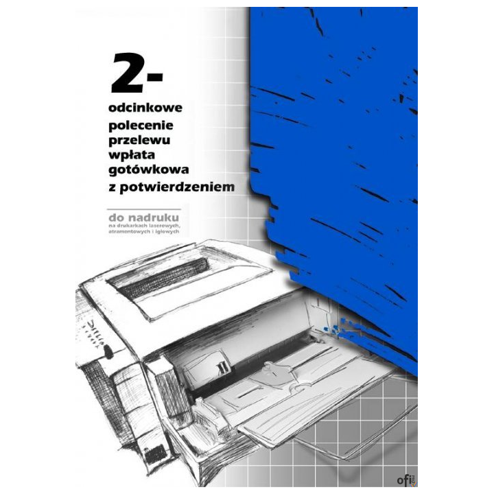 F-111-2 2-odcinkowe polecenie przelewu MICHALCZYK&PROKOP A4 100 kartek