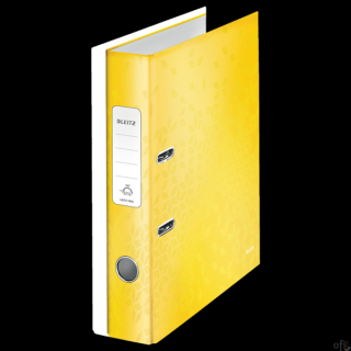 Opatentowany mechanizm 180_ umożliwiający o 50% szersze otwarcie i o 20% szybsze segregowanie dokumentów_Stylowa etykieta na grz