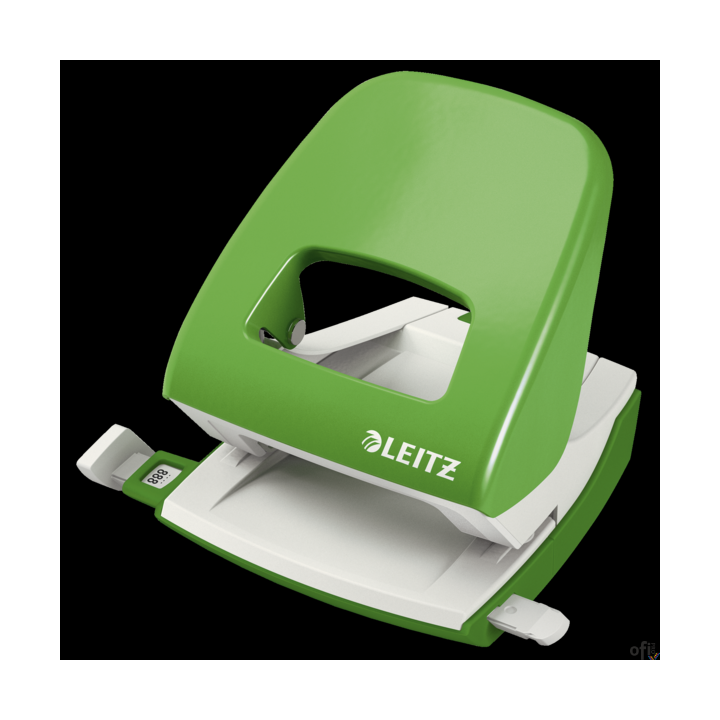 Dziurkacz 5008 LEITZ jasnozielony 30 kartek duży metalowy 50080050