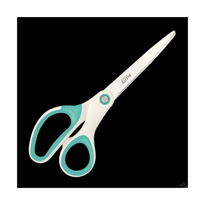 Stylowe, dwukolorowe nożyczki dostępne w całej_gamie przykuwających wzrok kolorów z kolekcji WOW.__niezwykle ostre ostrza z tyta