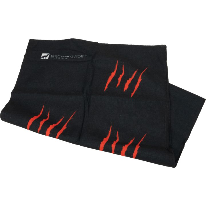 Zestaw lornetka, bandana, nóż CROSSET Schwarzwolf - Czarny