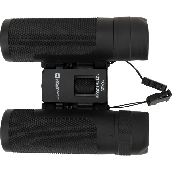 Zestaw lornetka, bandana, nóż CROSSET Schwarzwolf - Czarny