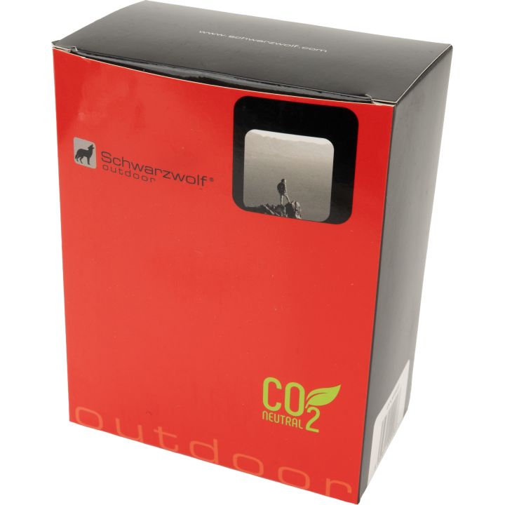 Zestaw lornetka, bandana, nóż CROSSET Schwarzwolf - Czarny