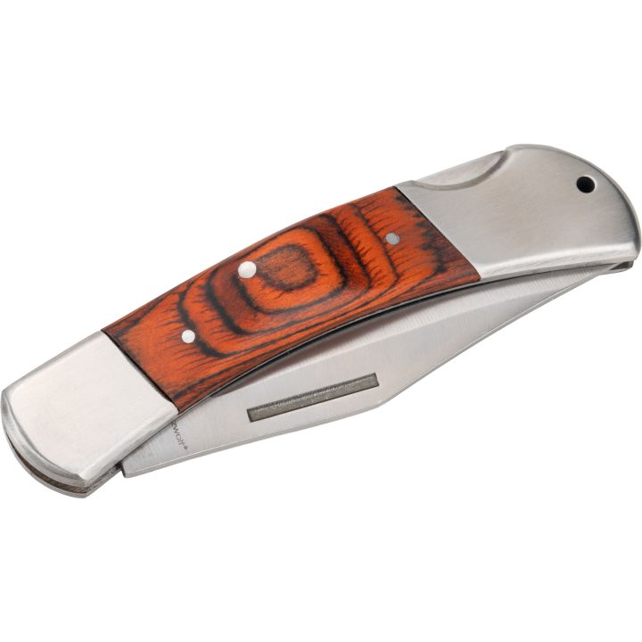 Nóż składany średni JAGUAR Schwarzwolf - Brązowy