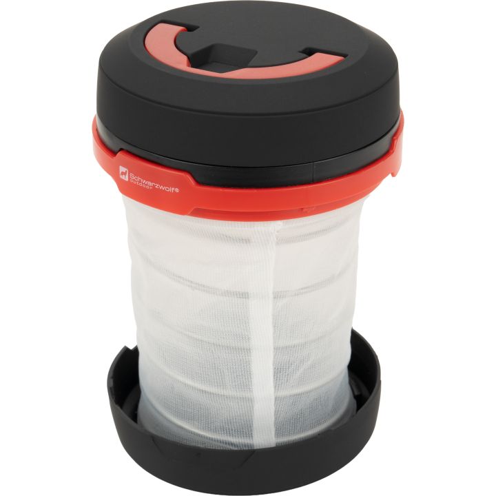 Latarka kempingowa LUCA Schwarzwolf - Czerwony