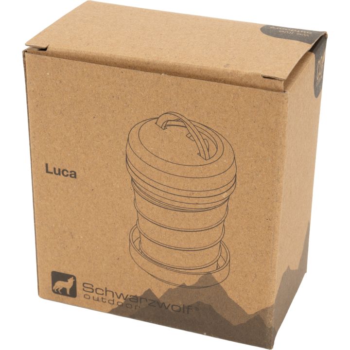 Latarka kempingowa LUCA Schwarzwolf - Czerwony