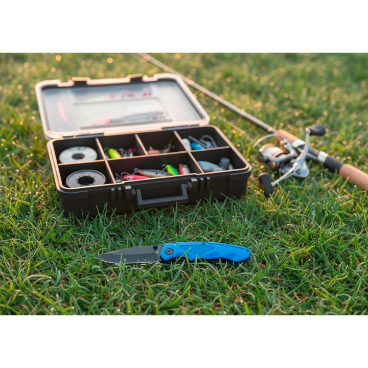 Nóż składany MATRIX Schwarzwolf - Niebieski