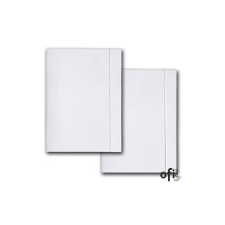 Teczka z gumką biała bezkwasowa 250g nadruk BARBARA 821003N