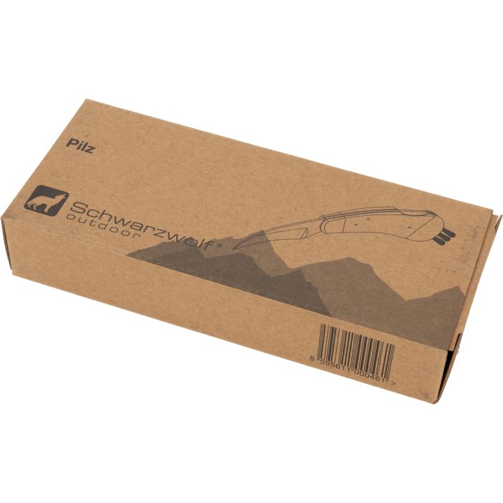 Nóż do grzybów PILZ Schwarzwolf - Brązowy