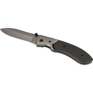 Nóż składany YERGER Schwarzwolf - Czarny