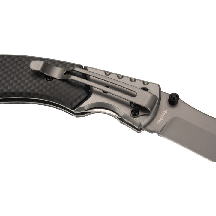 Nóż składany YERGER Schwarzwolf - Czarny