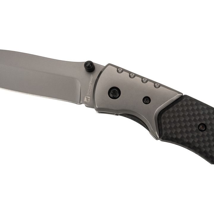 Nóż składany YERGER Schwarzwolf - Czarny