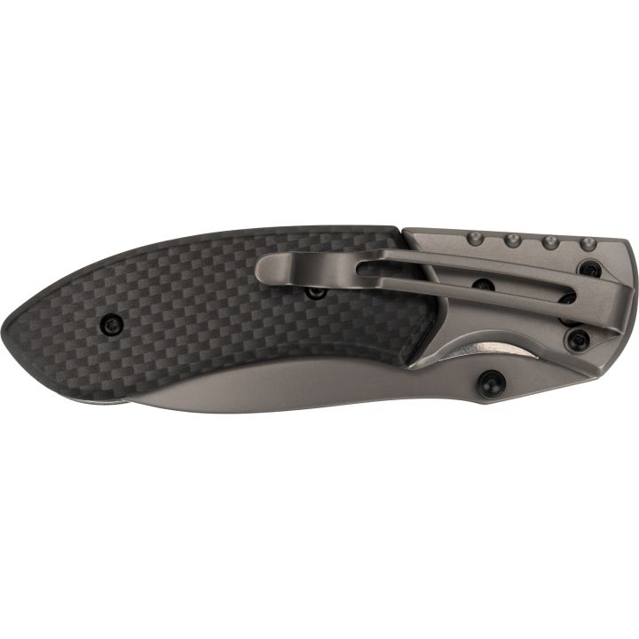 Nóż składany YERGER Schwarzwolf - Czarny