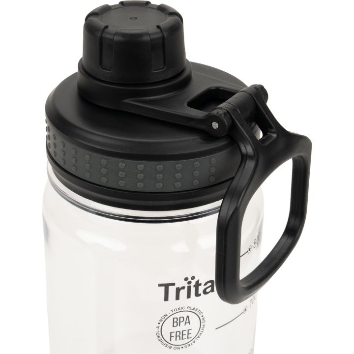 Butelka z tritanu 800 ml KIBO Schwarzwolf - Przeźroczysty