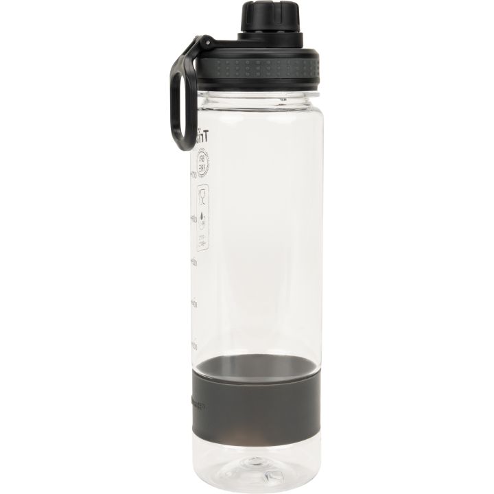 Butelka z tritanu 800 ml KIBO Schwarzwolf - Przeźroczysty