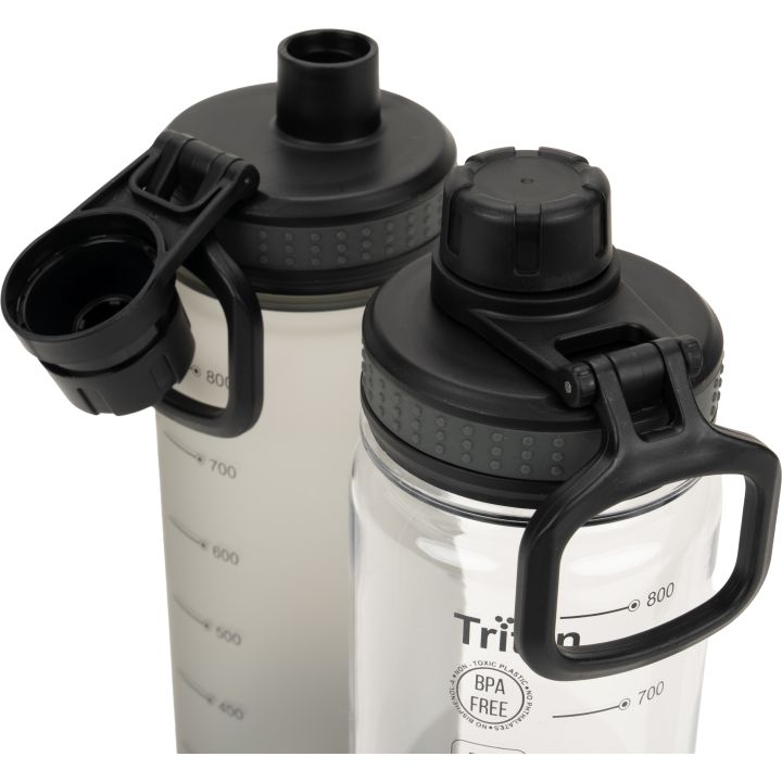 Butelka z tritanu 800 ml KIBO Schwarzwolf - Przeźroczysty