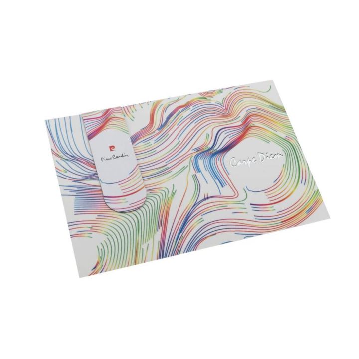 Kartka pocztowa z zakładką do książek LIBRO Pierre Cardin - Biały