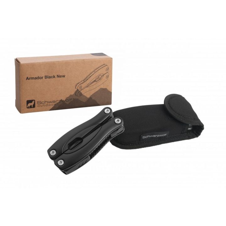 Narzędzie wielofunkcyjne ARMADOR NEW Black Schwarzwolf - Czarny