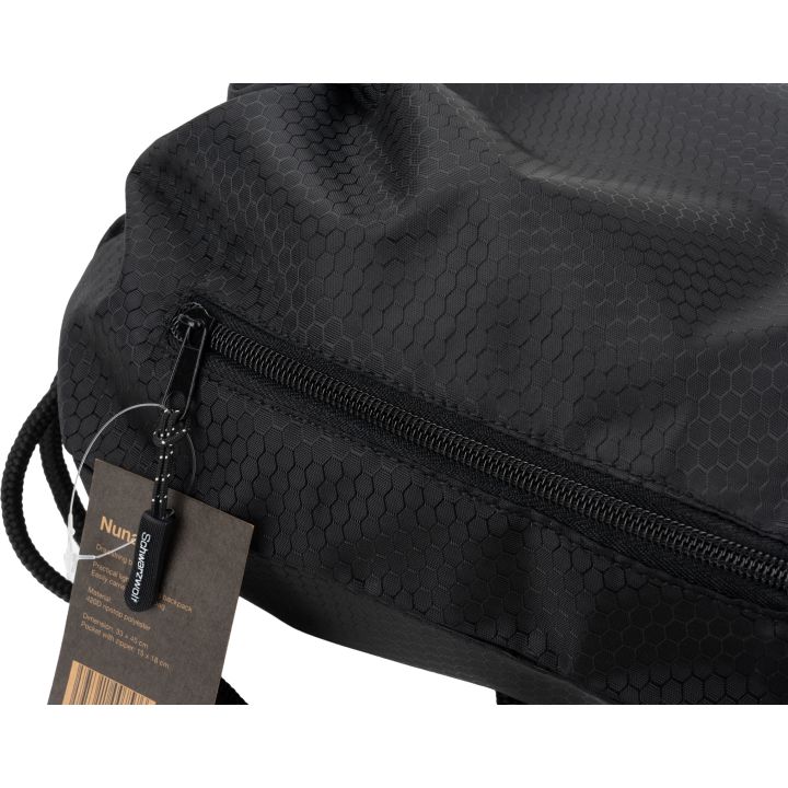 Worek sportowy NUNAVUT Schwarzwolf - Czarny