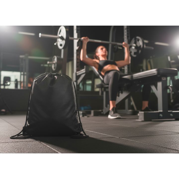 Worek sportowy NUNAVUT Schwarzwolf - Czarny