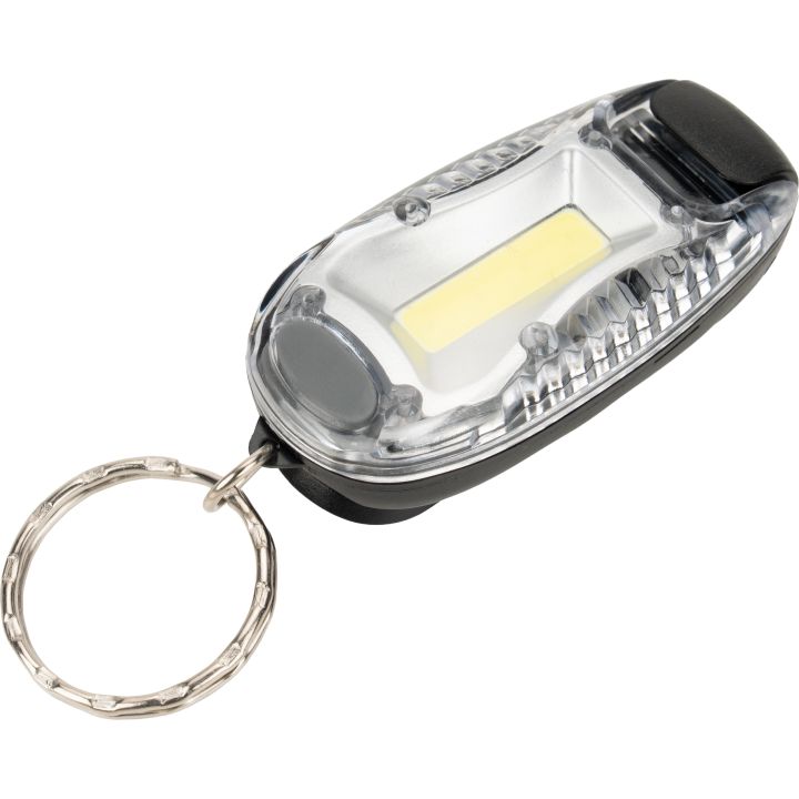 Latarka z brelokiem POSO Schwarzwolf - Szary