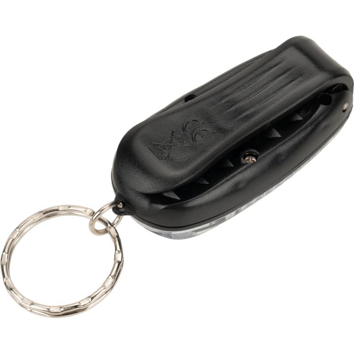 Latarka z brelokiem POSO Schwarzwolf - Szary