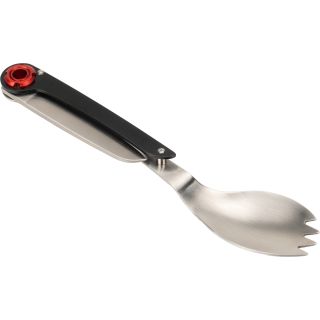 Sztućce turystyczne LATEMAR Schwarzwolf - Czarny