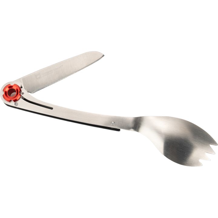 Sztućce turystyczne LATEMAR Schwarzwolf - Czarny