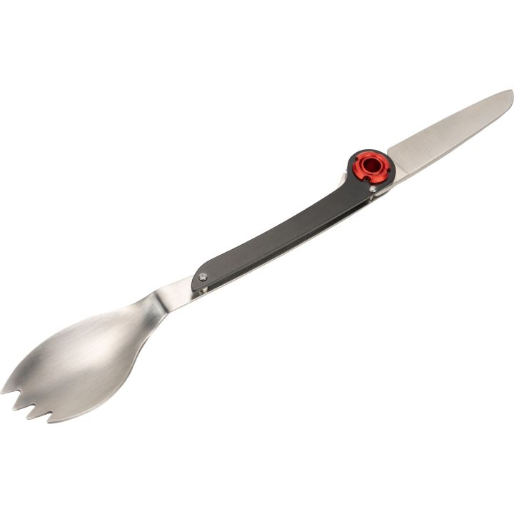 Sztućce turystyczne LATEMAR Schwarzwolf - Czarny