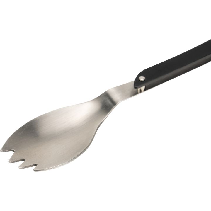 Sztućce turystyczne LATEMAR Schwarzwolf - Czarny