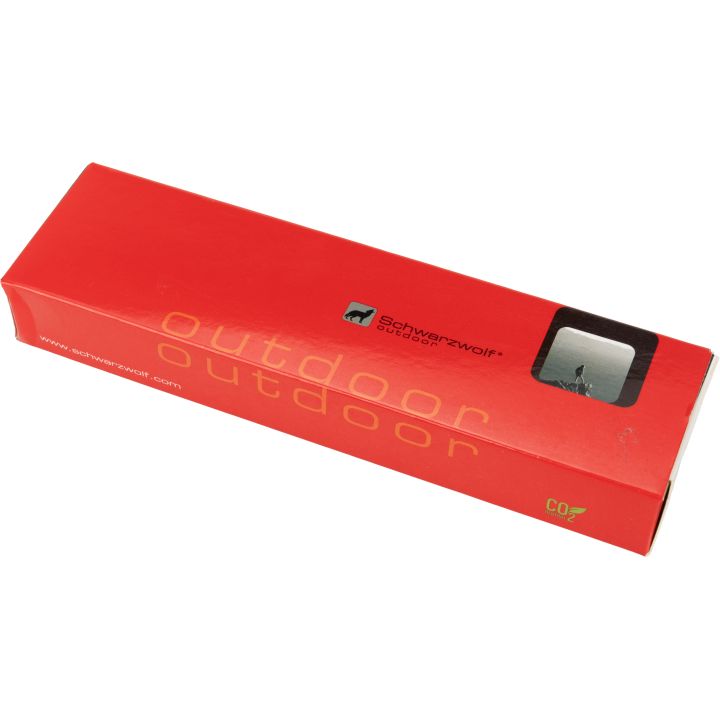 Sztućce turystyczne LATEMAR Schwarzwolf - Czarny