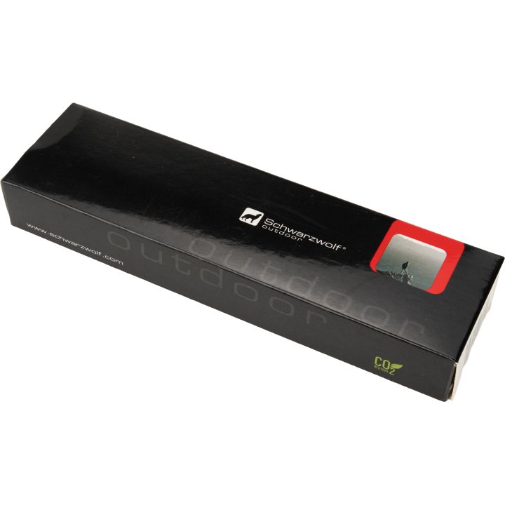 Sztućce turystyczne LATEMAR Schwarzwolf - Czarny